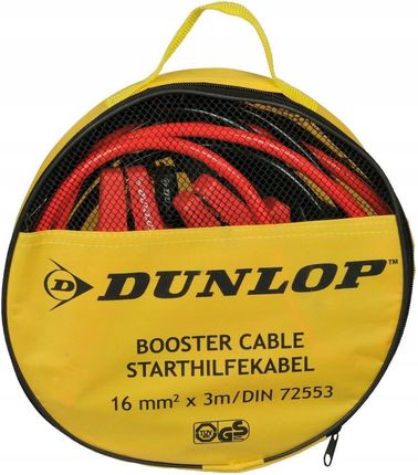 Kable Rozruchowe 2 x 3 Metry 16 mm² Dunlop - Opinie i ceny na