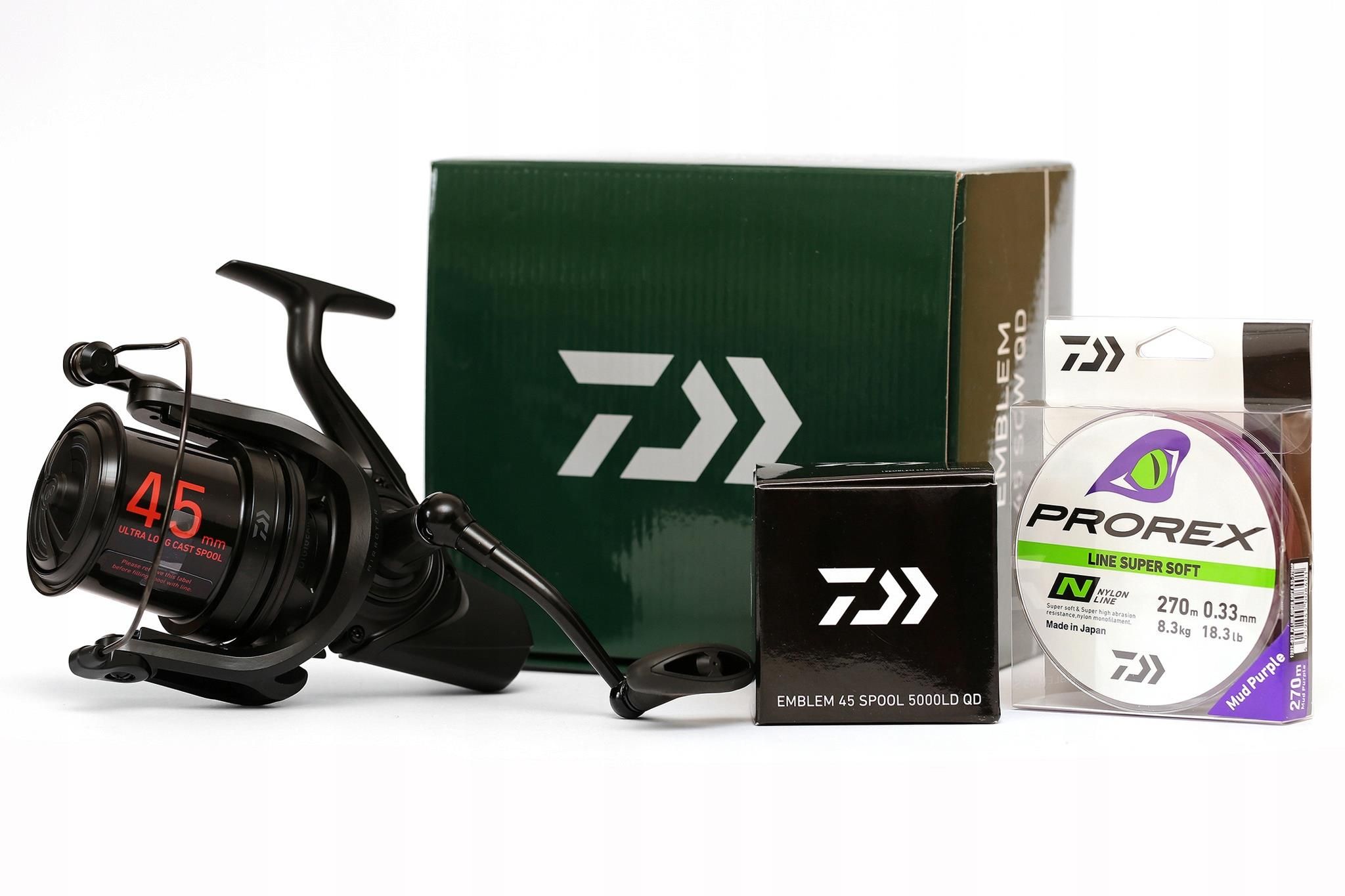 Kołowrotek Daiwa Emblem 45 Scw Qd - Ceny i opinie - Ceneo.pl