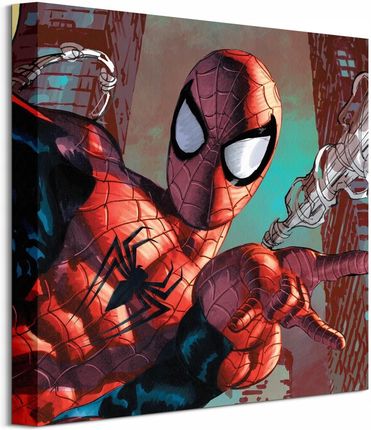 Spider-Man Marvel - obraz na płótnie 40x40 cm