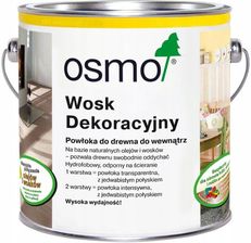 Zdjęcie Osmo 3136 Wosk dekoracyjny,olej 0,75L Brzoza - Stęszew