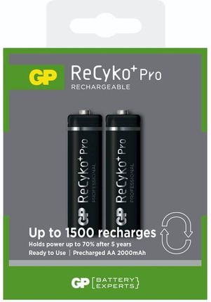 Akumulatory GP ReCyko+ Pro AA 2000mAh 2 szt. - 210AAHCBN-GB2
