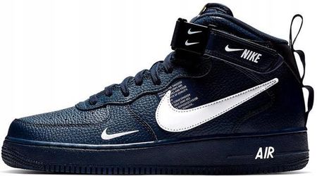 mid nike air force meskie czarne wysokie