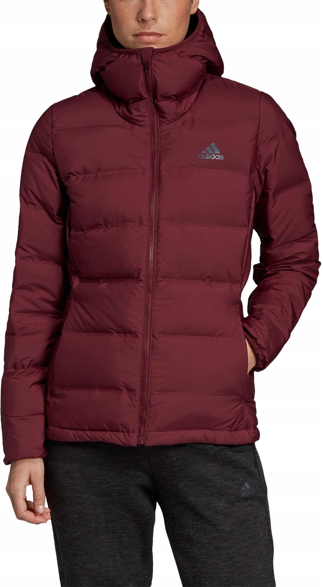 Kurtka adidas Helionic Down Hooded