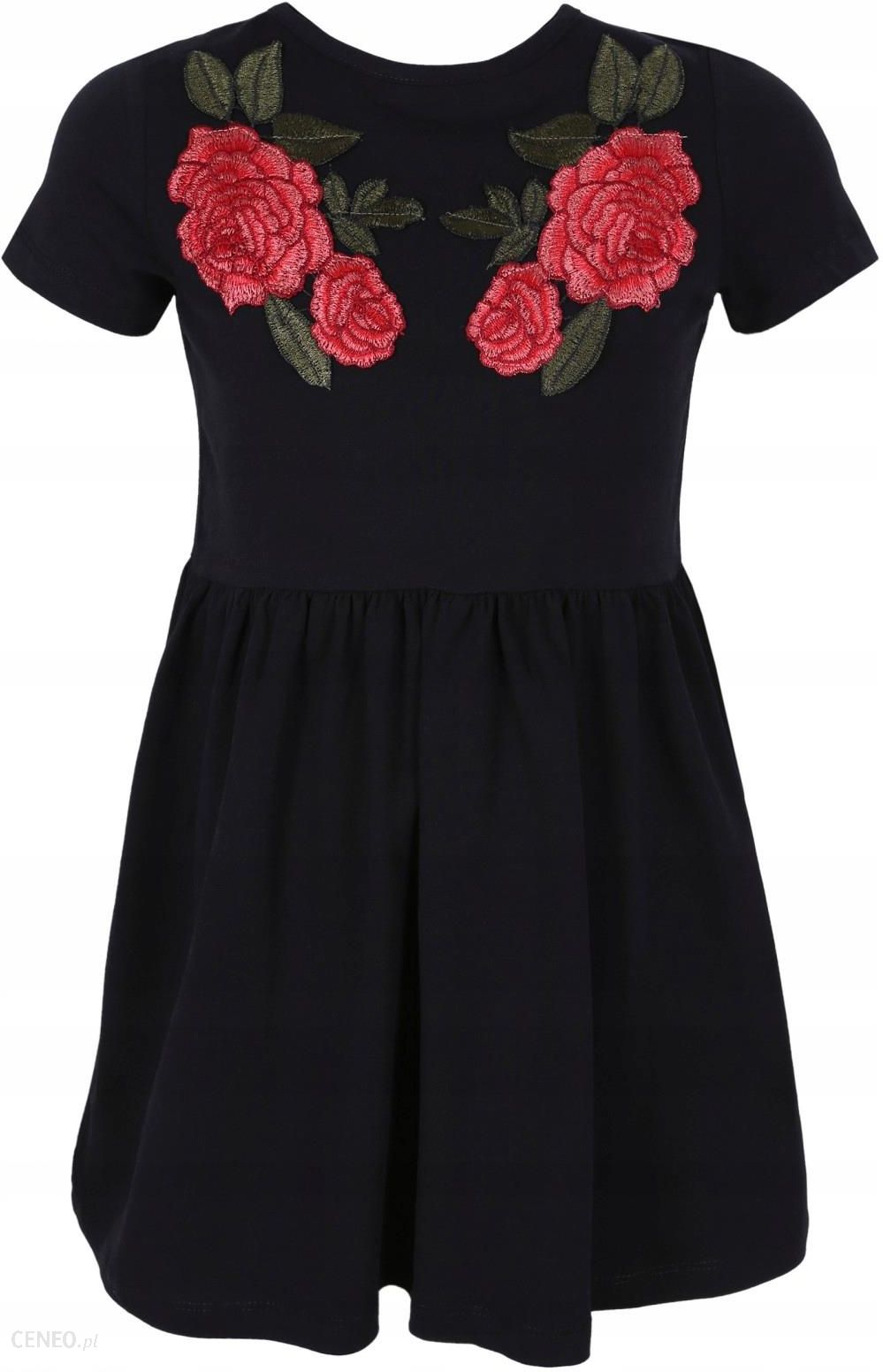 Czarna sukienka z różami Primark 12-13 lat 158 cm - Ceny i opinie 