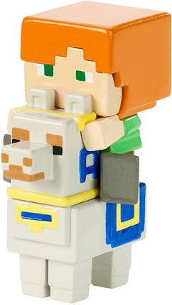 Mattel Minecraft mini figurka deluxe Alex na lamie FVH13