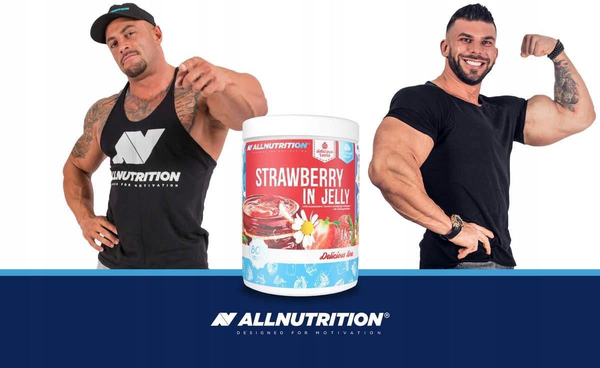 ALLNUTRITION Strawberry In Jelly 1000g - zdjęcie 3 ALLNUTRITION Strawberry In Jelly 1000g