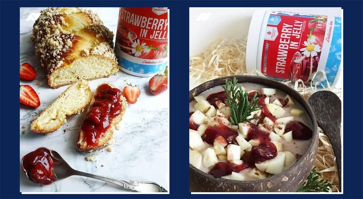 ALLNUTRITION Strawberry In Jelly 1000g - zdjęcie 4 ALLNUTRITION Strawberry In Jelly 1000g
