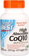 Zdjęcie Doctor'S Best Suplement Prozdrowotny Coq10 Bioperine 200Mg 60kaps - Żerków