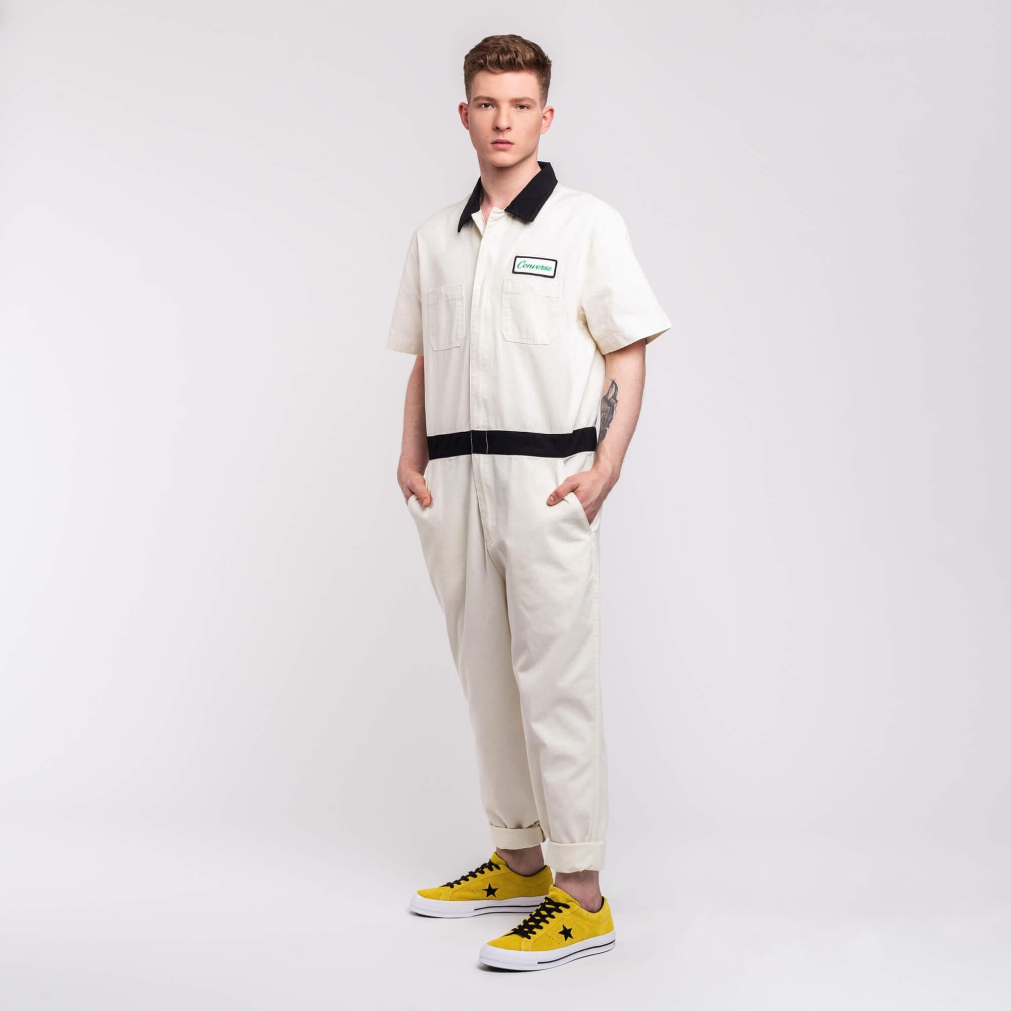 Converse boiler suit shop x golf le fleur