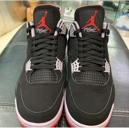 Buty Nike Air Jordan 4 Retro Bred 308497-089 R.46 - Ceny i