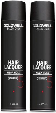 Goldwell Salon Only Hair Zestaw Super Mocny Lakier Do Włosów 2x600ml