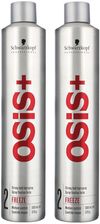 Schwarzkopf Osis Freeze Zestaw Lakier Mocno Utrwalający 2x500ml