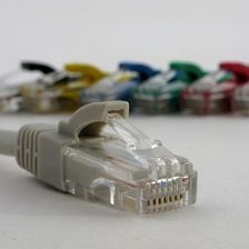 Netrack patchcord RJ45, osłonka zalewana, kat. 5e FTP, 3m szary