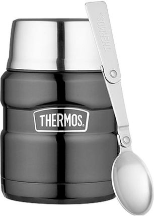 Thermos King Termos Obiadowy 0,47L Metallic Grey