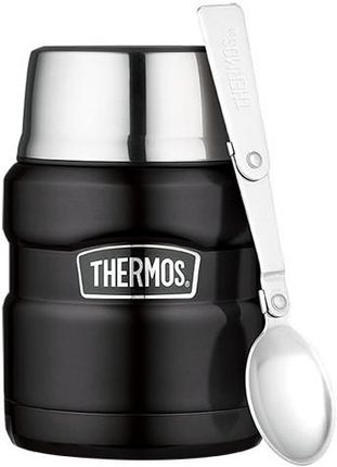 Thermos King Termos Obiadowy 0,47L Black Mat