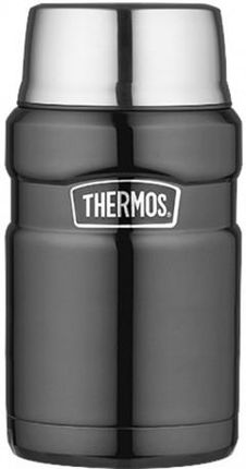 Thermos King Termos Obiadowy Z Kubkiem 0,7L Metallic Gray