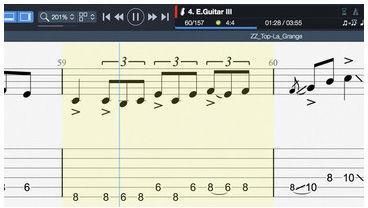 Guitar Pro 7 - program do edycji partytur BOX - zdjęcie 6 Guitar Pro 7 - program do edycji partytur BOX