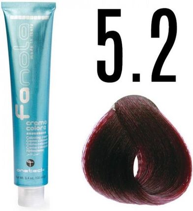 Crema Colore Do Włosów Fanola Farba 5.2 100Ml