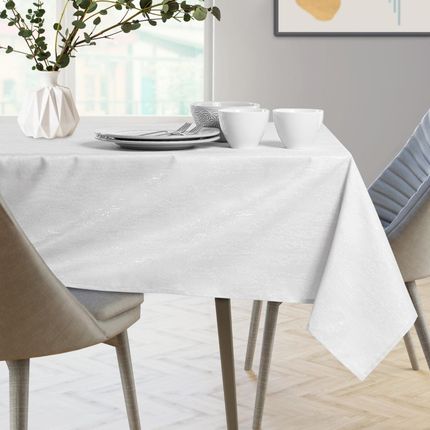 Ameliahome Obrus Plamoodporny Biały Vesta 160X400Cm