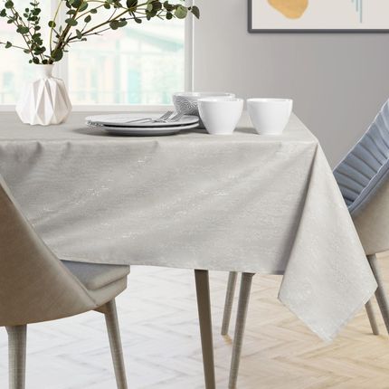 Ameliahome Obrus Plamoodporny Kremowy Vesta 160X220cm