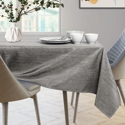 Ameliahome Obrus Plamoodporny Brunatny Vesta 140X300cm