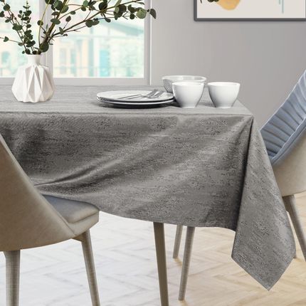 Ameliahome Obrus Plamoodporny Brunatny Vesta 140X320cm