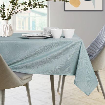 Ameliahome Obrus Plamoodporny Miętowy Gaia 150X350cm