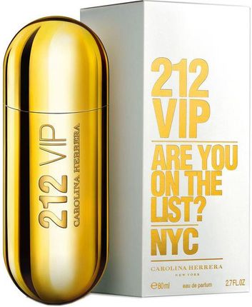 キャロライナへレラ 212 VIP 80ml Carolina Herrera 212 Vip Woda Perfumowana 80ml - Ceneo.pl