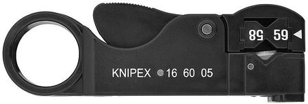 Knipex Narzędzie do ściągania izolacji z przewodów typu Koax 166005SB
