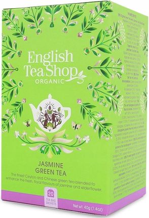 English Tea Shop Jasmine Green Tea 20Szt. 40g