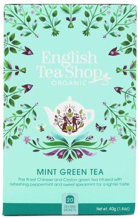 English Tea Shop Mint Green Tea 20Szt. 40g