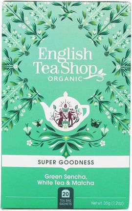 English Tea Shop Green Sencha White Tea Matcha 20Szt. 35g