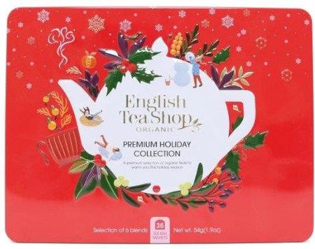 English Tea Shop Premium Holiday Collection Czerwony 36szt