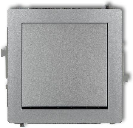 Karlik Mechanizm łącznika schodowego (bez piktogramu) srebrny metalik 7DWP-3.1 Deco