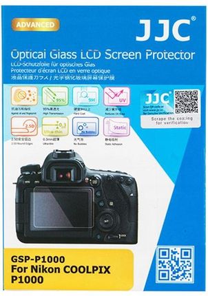 Osłona LCD Jjc GSP-P1000 szkło Nikon CoolPix P1000