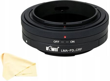 Adapter do Canon Eos R Rf na Obiektyw Canon Fd