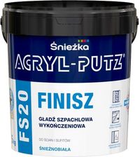 ŚNIEŻKA Acryl-Putz FS20 Finisz wykończeniowa masa szpachlowa 1,5Kg - Tynki