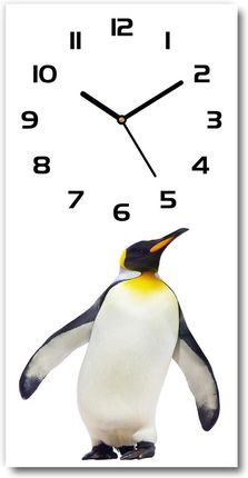 Wallmuralia Nowoczesny Zegar Ścienny Pingwin 30X60Cm