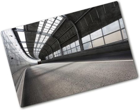 Wallmuralia Deska Kuchenna Szklana Droga W Tunelu Architektura 80X52Cm