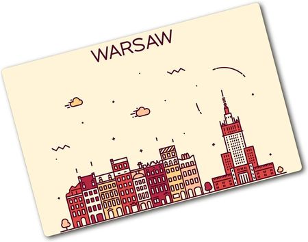 Wallmuralia Deska Kuchenna Szklana Warszawa Polska Jakość 80X52Cm