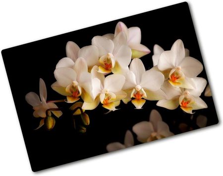 Wallmuralia Deska Do Krojenia Hartowana Orchidea 80X52Cm