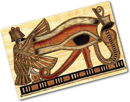 Wallmuralia Deska Kuchenna Szklana Egipskie Oko Papirus 80X52Cm