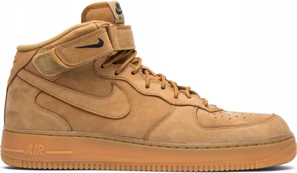 Nike Air Force 1 Mid 07 Prm Qs Flax 715889 200 R36 Ceny I Opinie Ceneopl 8549