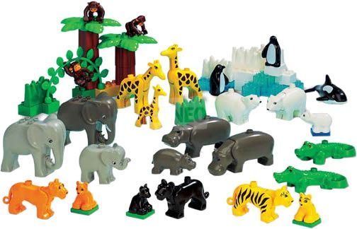 Klocki Lego Duplo Dzikie Zwierzęta 9210 Ceny I Opinie Ceneopl