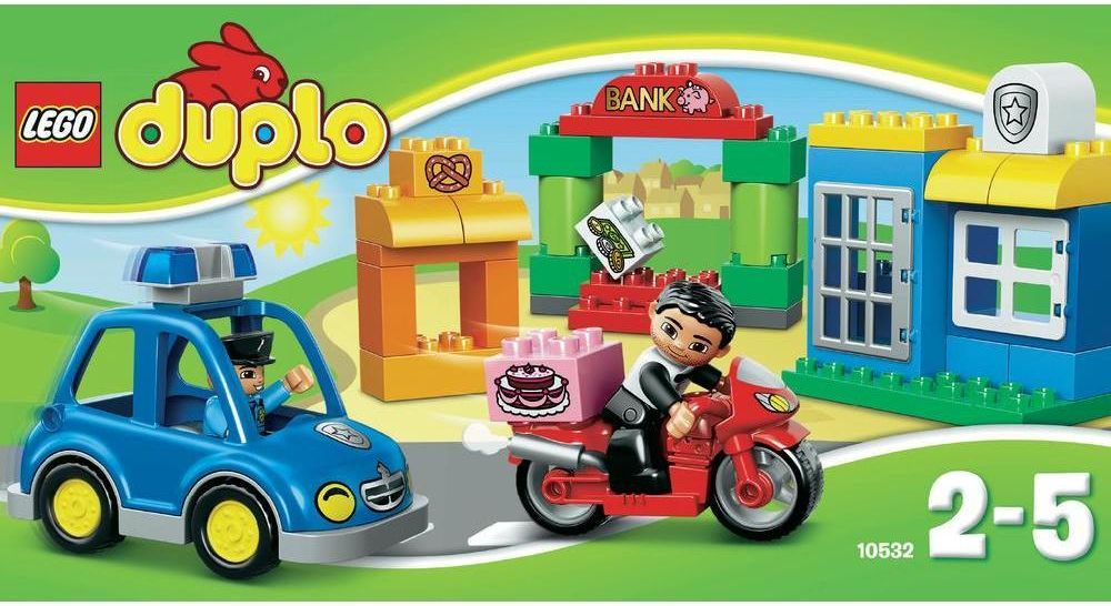 Klocki Lego Policja Duplo 10532 Ceny I Opinie Ceneopl