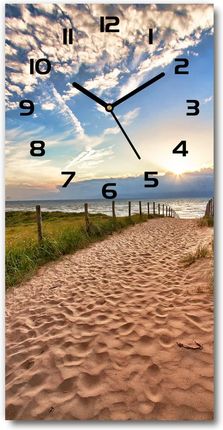 Wallmuralia Zegar Ścienny Cichy Ścieżka Na Plażę 30X60Cm (plzsp30x60f44498296)