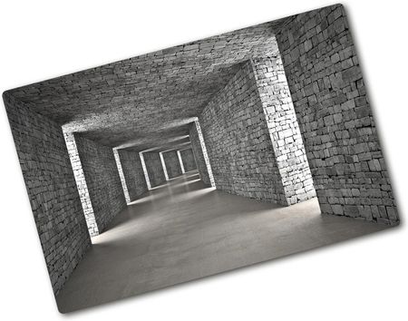 Wallmuralia Deska Do Krojenia Szklana Tunel Z Cegły 80X52Cm (plko80x52f73658635)