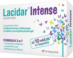 Zdjęcie Lacidar Intense 300mg 10kaps. - Mirosławiec