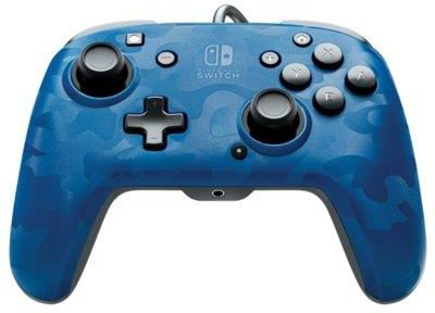 PDP Faceoff Wired Pro Controller Niebieski
