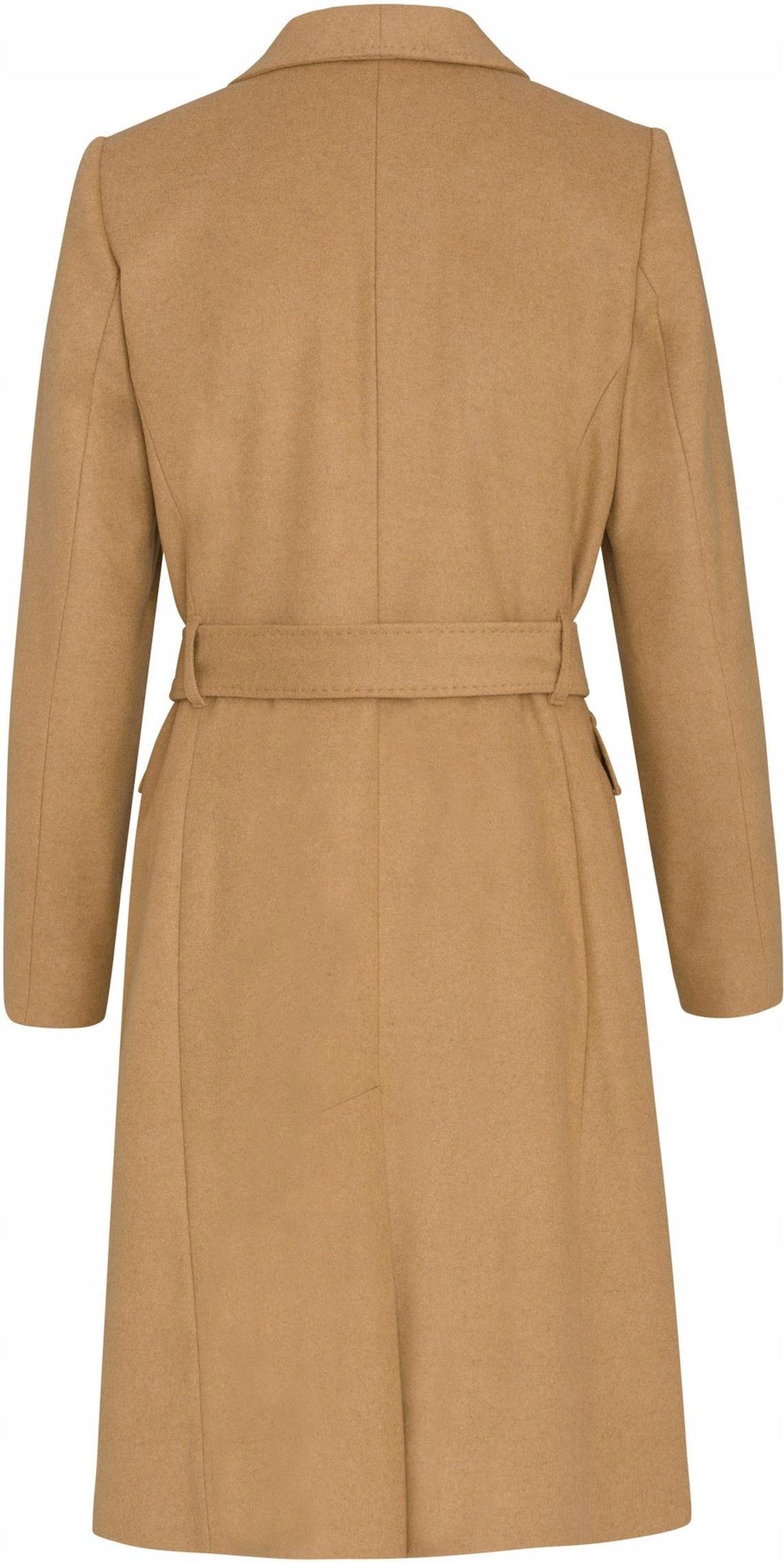 Klasyczny Damski Płaszcz Wełniany Donna Roz L - Ceny i opinie - Ceneo.pl